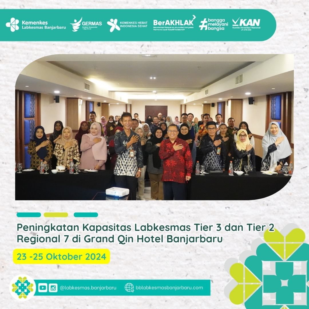 Pertemuan Peningkatan Kapasitas Labkesmas Tier 3
